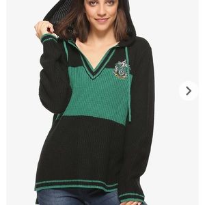 Harry Potter Slytherin Hooded Sweater